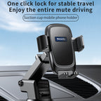 Yesido C262 Car Holder - Adjustable Telescopic Arm & Faux Leather Protection