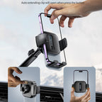 Yesido C261 Car Phone Holder - Flexible Telescopic Arm & Strong Suction Base