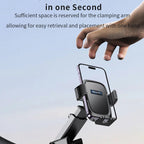 Yesido C262 Car Holder - Adjustable Telescopic Arm & Faux Leather Protection