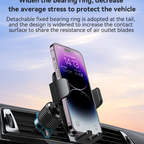 Yesido C241 Smart Air Vent Car Holder - Secure Mount & 360° Rotation
