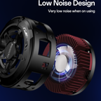 Yesido C226 Magnetic Phone Cooler - Semiconductor Cooling, Digital Display & RGB