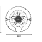 Yesido C226 Magnetic Phone Cooler - Semiconductor Cooling, Digital Display & RGB