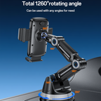 Yesido C275 Truck Phone Mount - 1260° Adjustable Long Arm & Anti-Shake