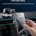 Yesido C275 Truck Phone Mount - 1260° Adjustable Long Arm & Anti-Shake
