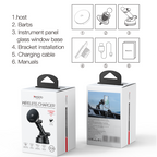 Yesido DS30 15W Wireless Charger - 2-in-1 Car & Desktop Stand