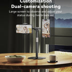 Yesido C297 Desktop Live Broadcast Phone Holder with 360 Rotation and 30-46CM Adjustable Height