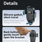 Yesido C241 Smart Air Vent Car Holder - Secure Mount & 360° Rotation