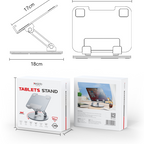 Yesido C293 Aluminum Desktop Stand - 360° Rotating & Foldable for Tablets