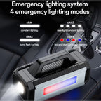 Yesido VC13 5-in-1 Professional Jump Starter & Tire Inflator – 150PSI High Pressure & 10000mAh Power Bank