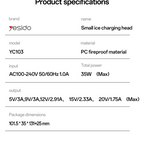 Yesido YC103 35W PD Fast Wall Charger – High-Speed Single Type-C Port Adapter