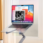 YESIDO LP09 Aluminum Laptop Stand Height Adjustable Foldable Notebook