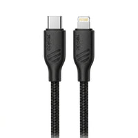 Yesido CA176 27W 3A USB-C to Lightning Charging & Data Cable – 1m Durable PVC Design