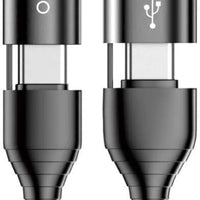 Yesido CA59 4-in-1 Multi-Connector Fast Charging Cable – 1.2m Heavy-Duty Cotton Braided Armor with Metal Shells (60W Power Delivery)
