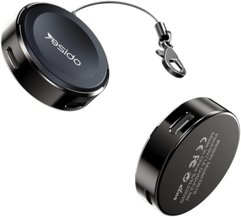 Yesido DS18 Smart Wireless Charger for Apple Watch with Dual Input (Type-C / Lightning)