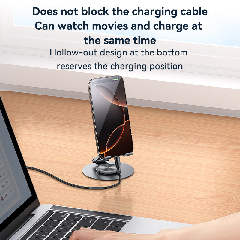 Yesido C299 Aluminum Desktop Stand - 360° Free Rotation & Foldable