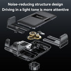 Yesido C251 Car Phone Holder - One-Second Auto-Locking & 360° Rotation