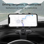 Yesido C101 Rearview Mirror & Dashboard Car Holder with 360 Rotating Flexible Arm