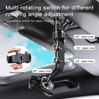 Yesido C192 Multi-node Adjustable Rearview Mirror Mount Bracket for Smartphones