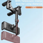 Yesido C196 Rearview Mirror Phone and Tablet Holder with 360 Rotating Extendable Arm