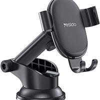 Yesido C120 Car Phone Holder for Dashboard and Windshield with 360 Degree Rotation
