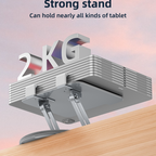 Yesido C293 Aluminum Desktop Stand - 360° Rotating & Foldable for Tablets