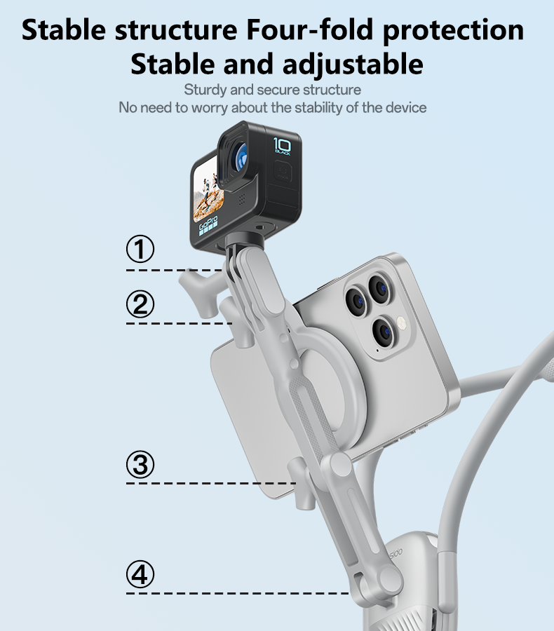 Yesido C332 Magnetic Neck Hanger Holder - Professional POV Shooting