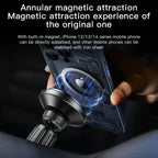 Yesido C190 15W Magnetic Fast Wireless Car Charger Holder MagSafe Compatible