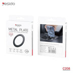 Yesido C208 PU Leather Iron Sheet Ring for MagSafe Magnetic Compatibility