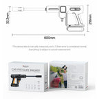 Yesido VC18 Wireless Car Pressure Washer – High Pressure, Dual Gears with Smart LED Display