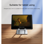 Yesido C185 Desktop Tablet Holder 720 Degree Rotation Two-Stage Folding Stand