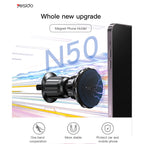 Yesido C154 Round Magnetic Car Holder for Air Vent with New Rotary Clip