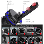 Yesido C128 Magnetic Car Phone Holder for Air Vent with 360 Rotation and 6 Powerful Magnets