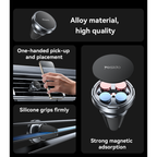 Yesido C214 Magnetic Car Phone Holder 360° Rotating Dashboard Mini Mount