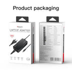 Yesido CG11E 65W Smart Laptop Charger Set – 15-in-1 Multi-function EU Power Adapter