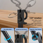 Yesido C298 Magnetic Travel Phone Holder - Foldable & 360° Rotation