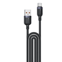 Yesido CA134C 18W Extra-Long USB-A to USB-C Cable – 3m Braided Nylon & Aluminum Alloy Connectors (3A)