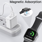 Yesido CA69 Magnetic Wireless Charging Cable for Apple Watch – Universal Compatibility for All Series (2W Max Output)