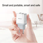 Yesido YC-21 Dual USB Port Travel Fast Charger – Compact & Portable Power Adapter