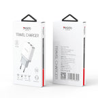 Yesido YC-21 Dual USB Port Travel Fast Charger – Compact & Portable Power Adapter