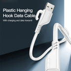 Yesido CA105 Micro USB Fast Charging Data Cable – 1.2m Ultra-Durable PVC Armor with Integrated Reinforced Joints (2.4A / 480Mbps)