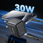 Yesido YC63 30W GaN Fast Wall Charger – Single Type-C PD Port with PPS Support