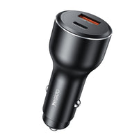 Yesido Y65 Super Fast Car Charger 118W – PD 100W Type-C + QC 18W USB Output