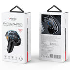 Yesido Y70 Bluetooth 5.3 FM Transmitter & Car Charger – Dual USB + Type-C Output