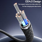 كابل يسيدو Yesido CA178 الصغير بتصميم ميدالية مفاتيح (Type-C إلى Lightning) بقوة 27 واط