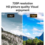 Yesido TV13 Smart Android HD Projector – 190 ANSI Lumens, HiSilicon 352 Processor, Android 9.0, Bluetooth 5.1 & Up to 120-Inch Display