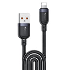 Yesido CA134L 12W Extra-Long USB-A to Lightning Cable – 3m Braided Nylon & Aluminum Alloy Connectors (2.4A)