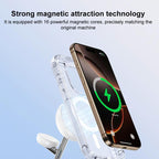 Yesido DS31 3-in-1 Magnetic Wireless Charging Stand with 5-Mode RGB Atmosphere Light