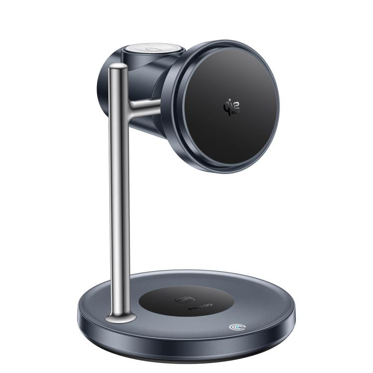 Yesido DS40 Qi2.2 3-in-1 Magnetic Wireless Charging Station for Phone, Watch & Earbuds