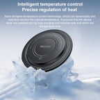 Yesido DS39 15W Desktop Pad Magnetic Wireless Fast Charger with Smart Positioning