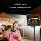 Yesido DH17 Professional 600 LED Emergency Light – 10000mAh Battery, 2400 Lumens, 3 Light Modes & Power Bank Function